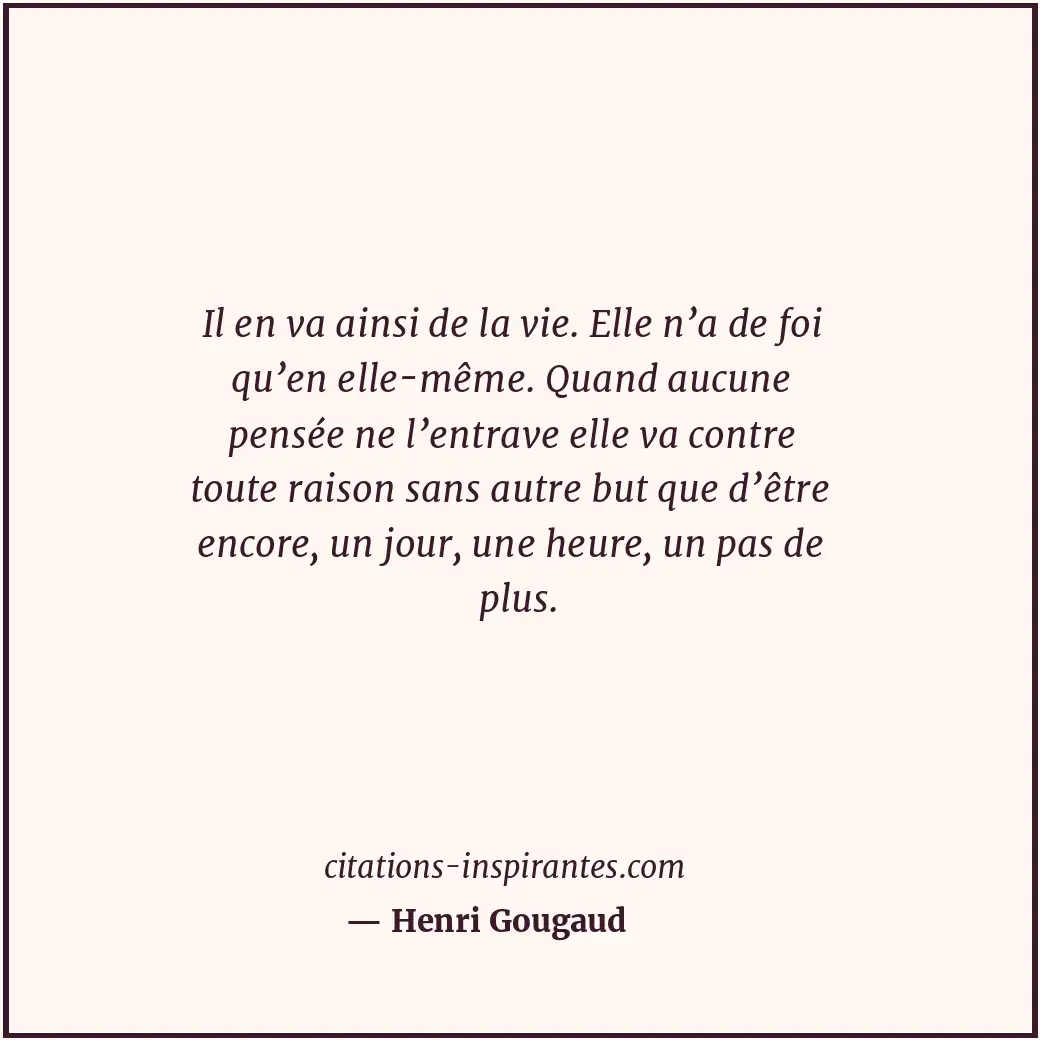 Citation de Henri Gougaud