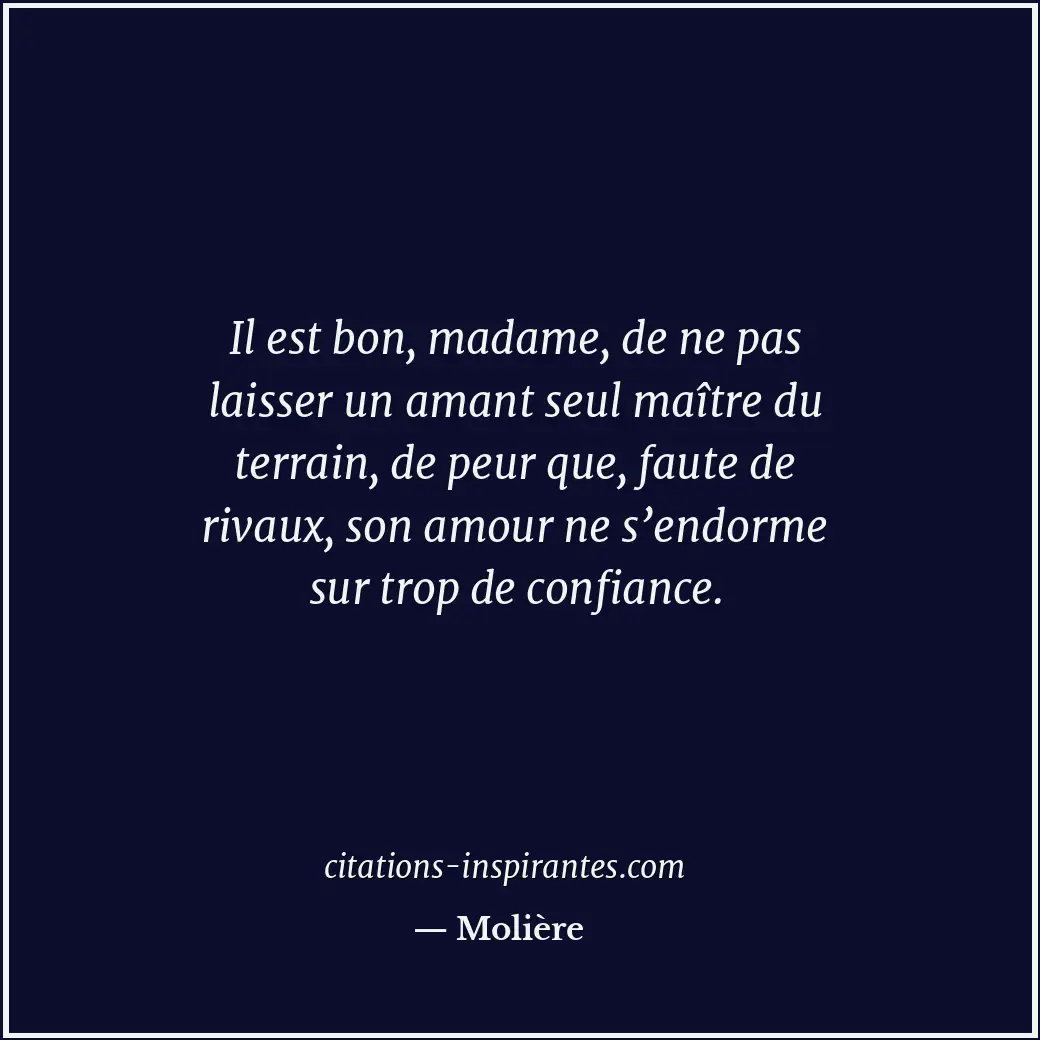 Citation de Molière