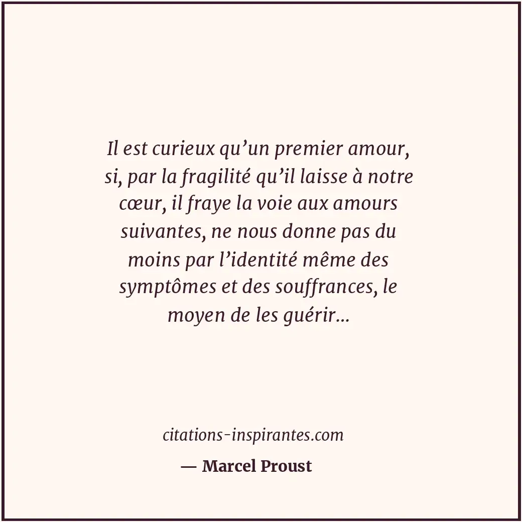 Citation de Marcel Proust