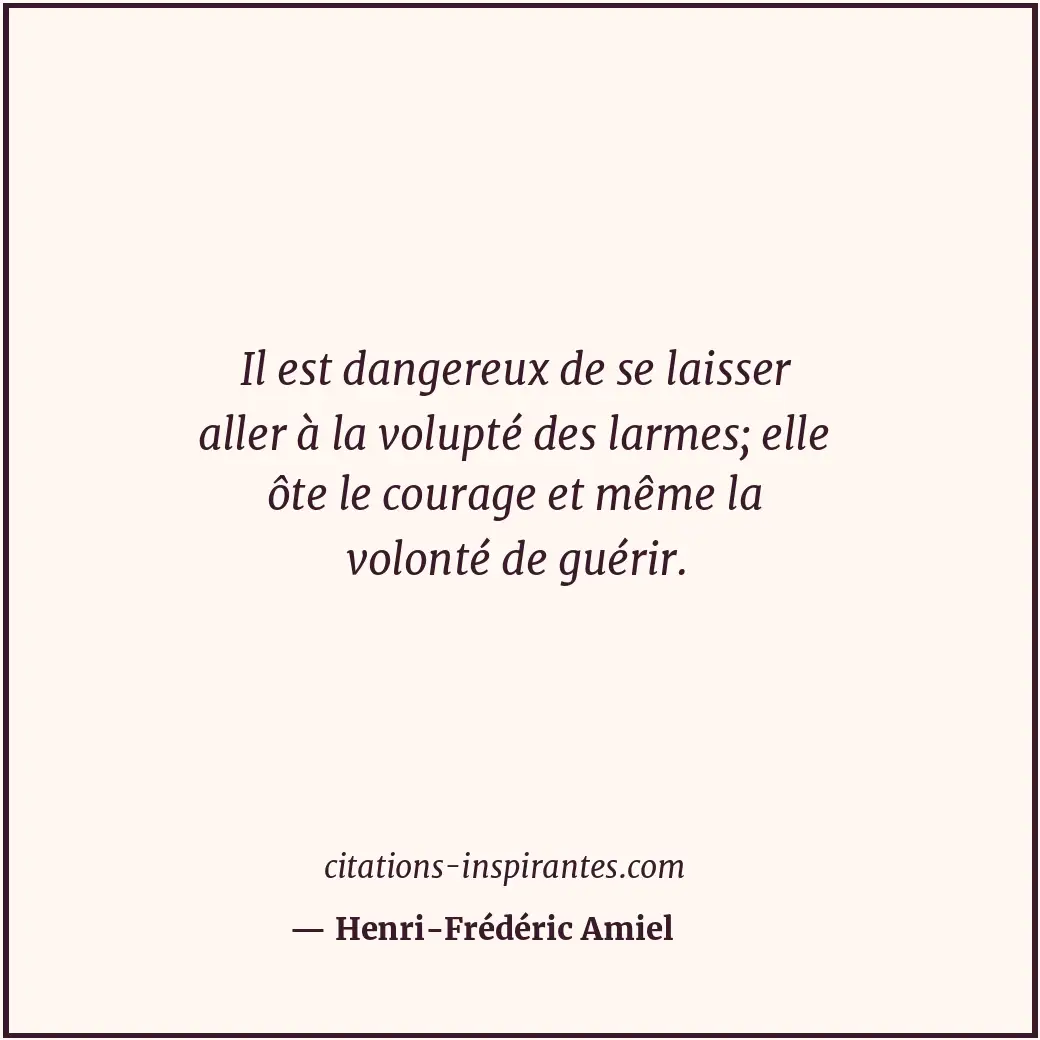 Citation de Henri-Frédéric Amiel