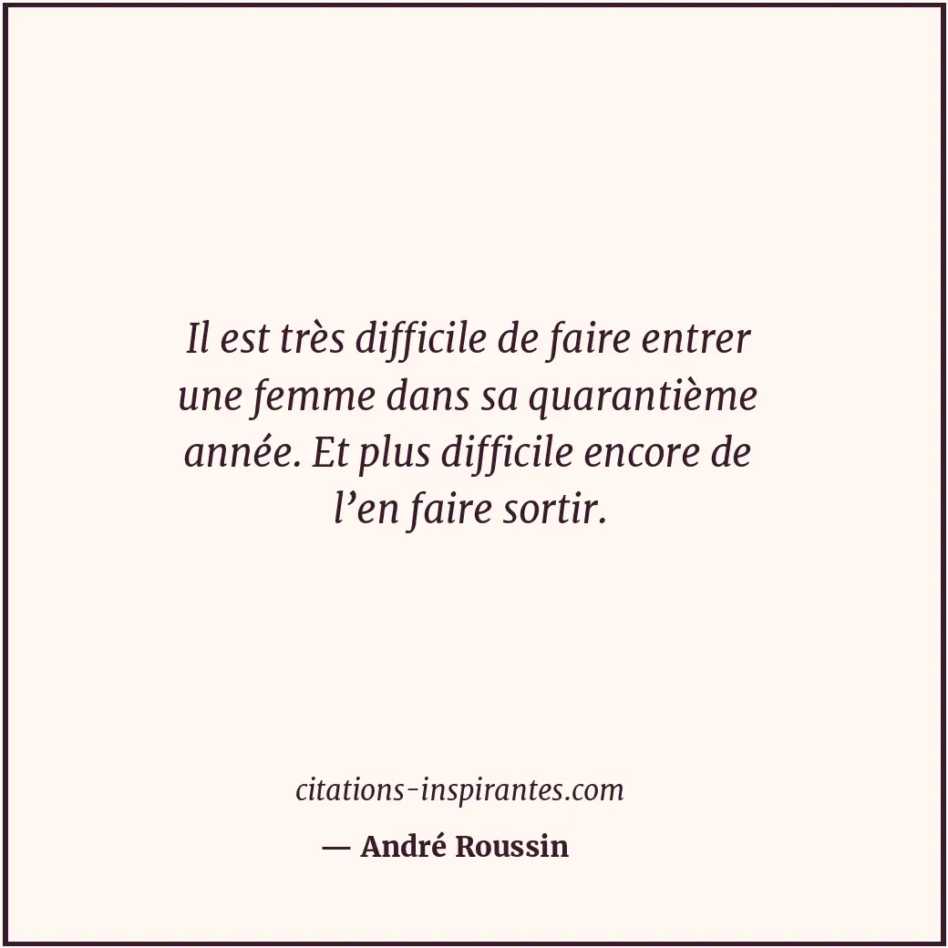 Citation de André Roussin