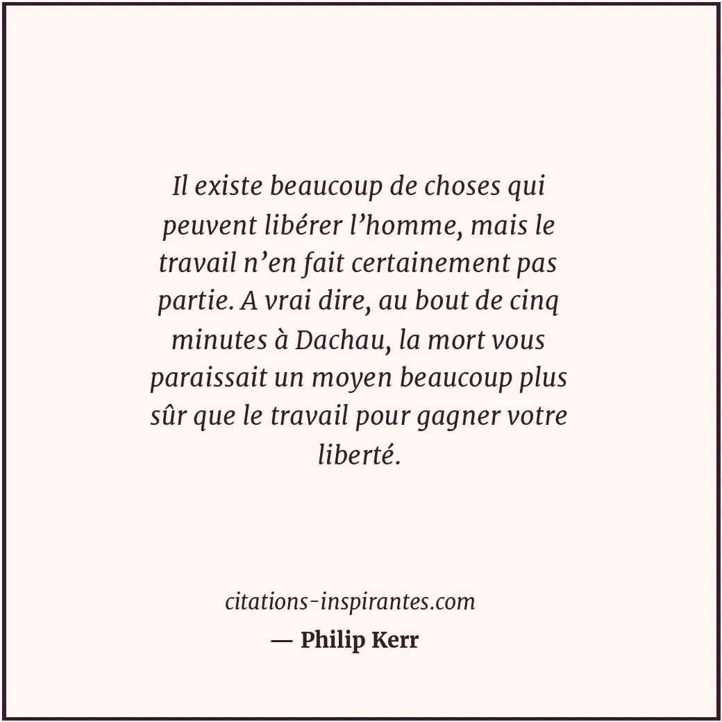 Citation de Philip Kerr