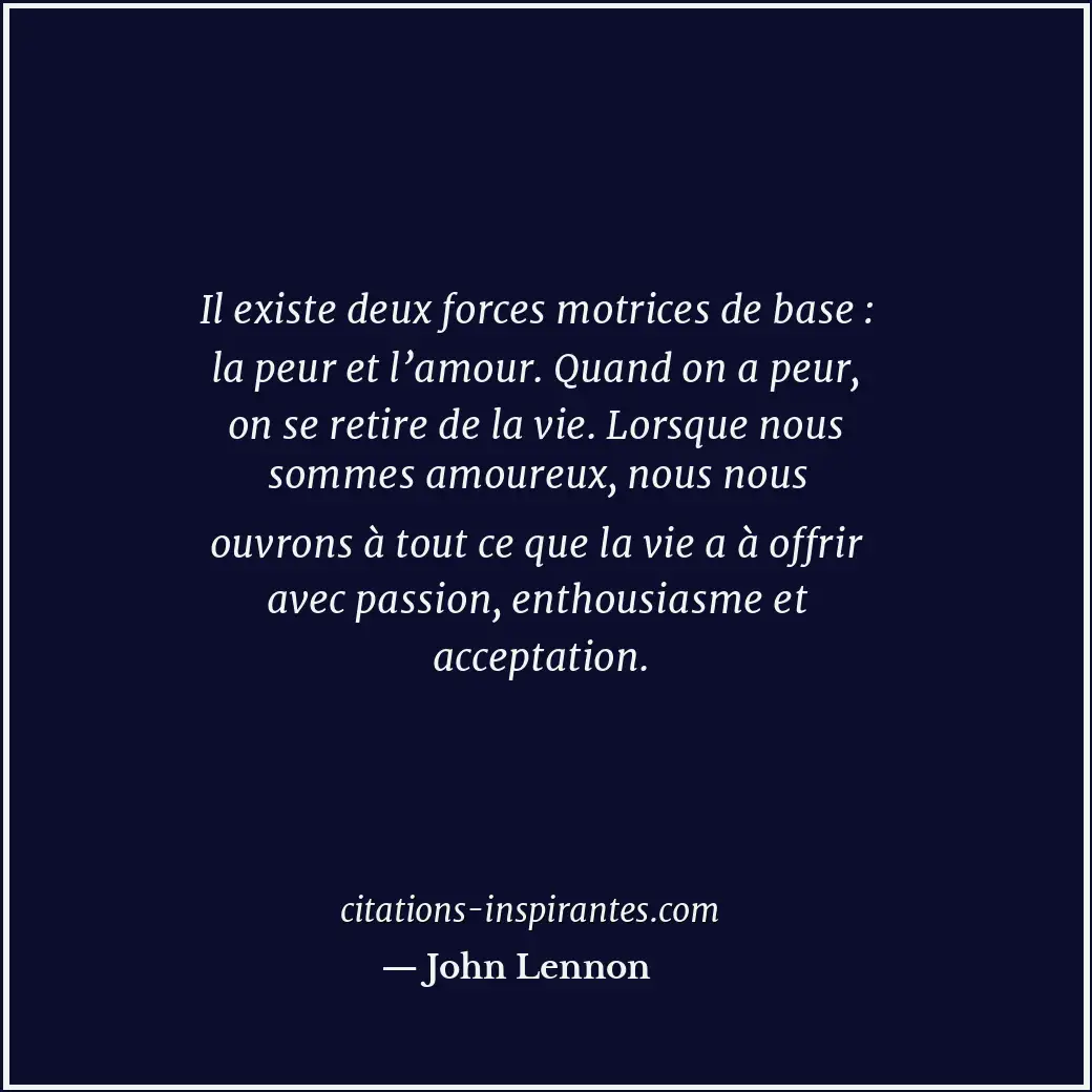Citation de John Lennon