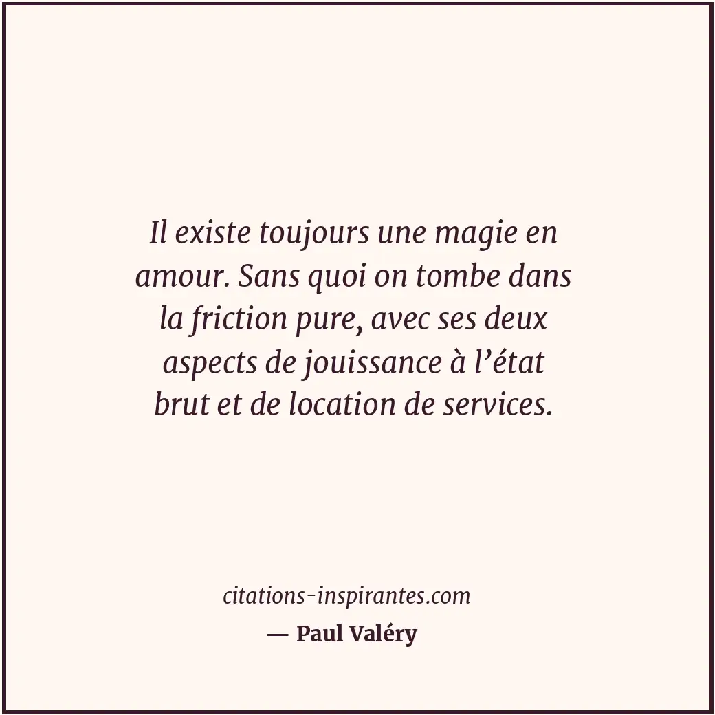 Citation de Paul Valéry