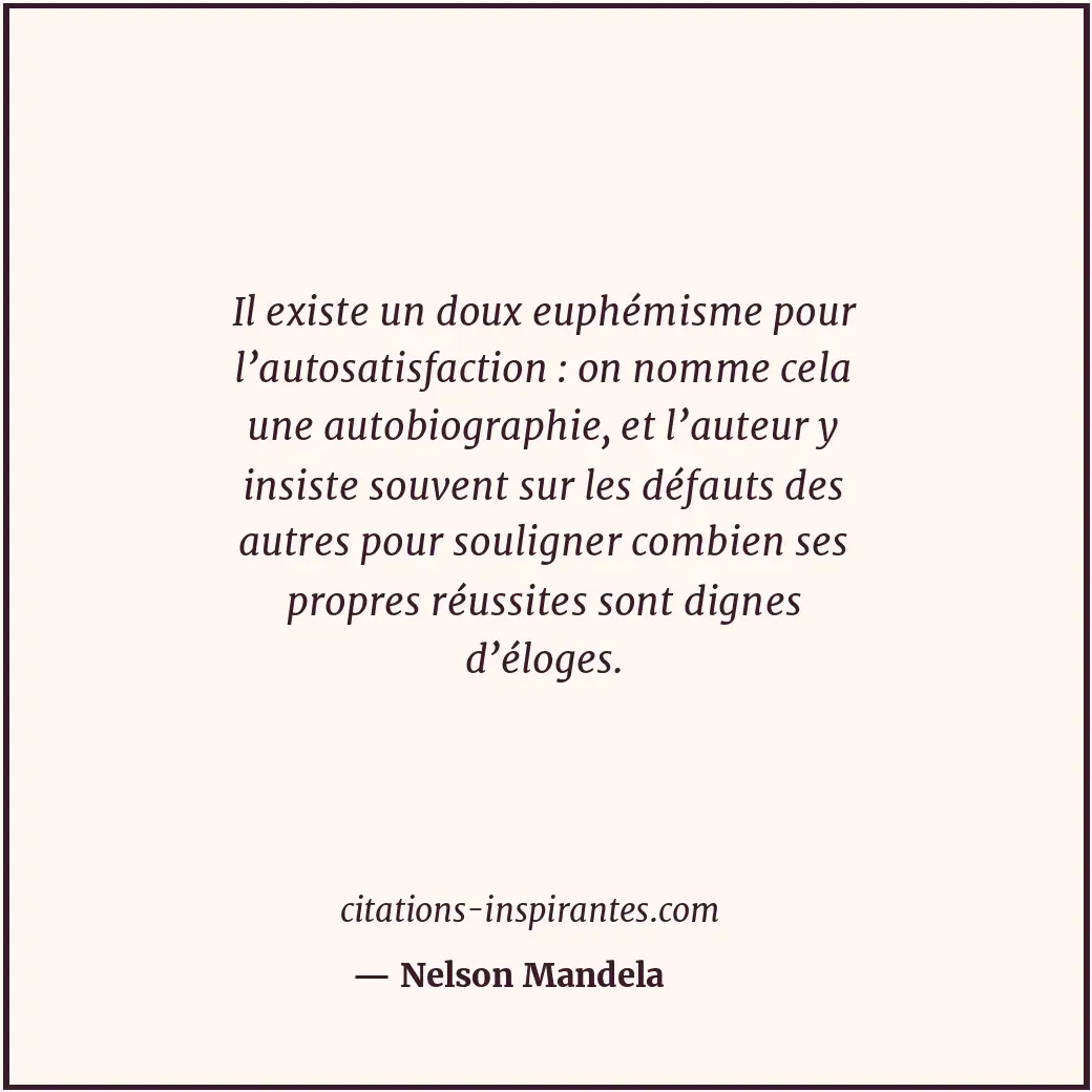 Citation de Nelson Mandela