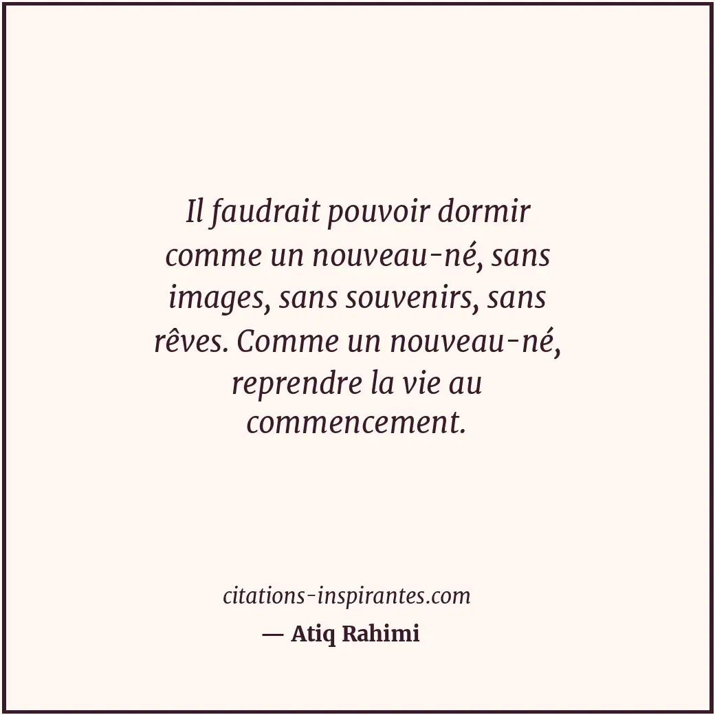 Citation de Atiq Rahimi