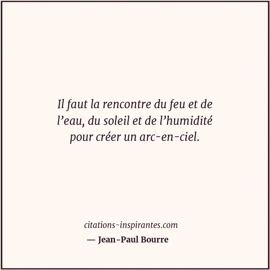 Citation de Jean-Paul Bourre