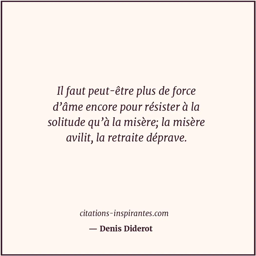 Citation de Denis Diderot