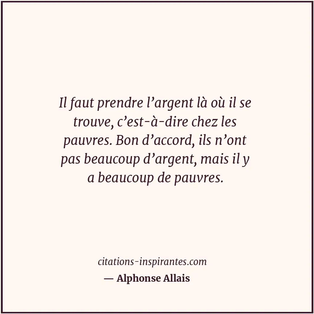 Citation de Alphonse Allais