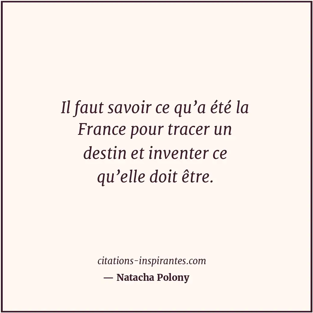 Citation de Natacha Polony