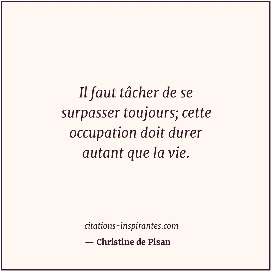 Citation de Christine de Pisan