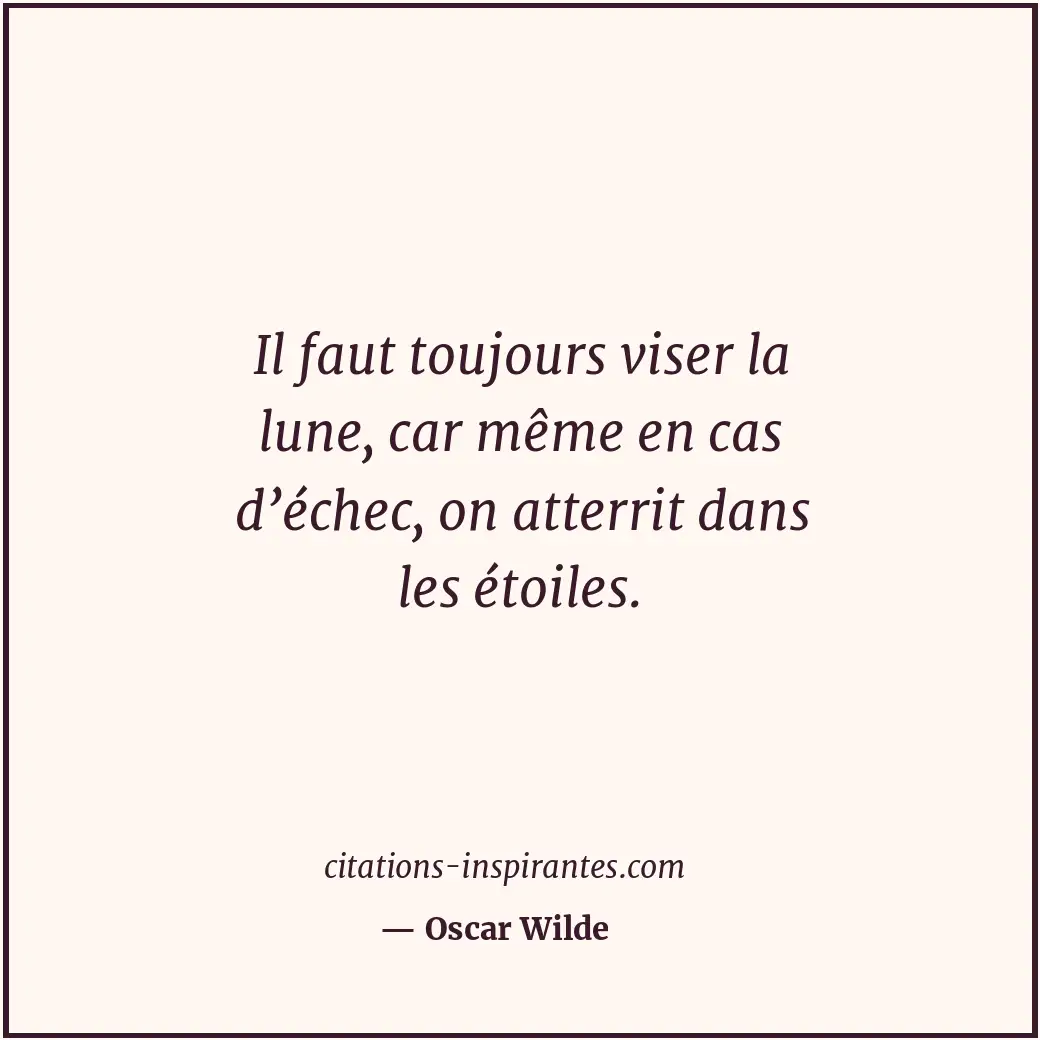 Citation de Oscar Wilde