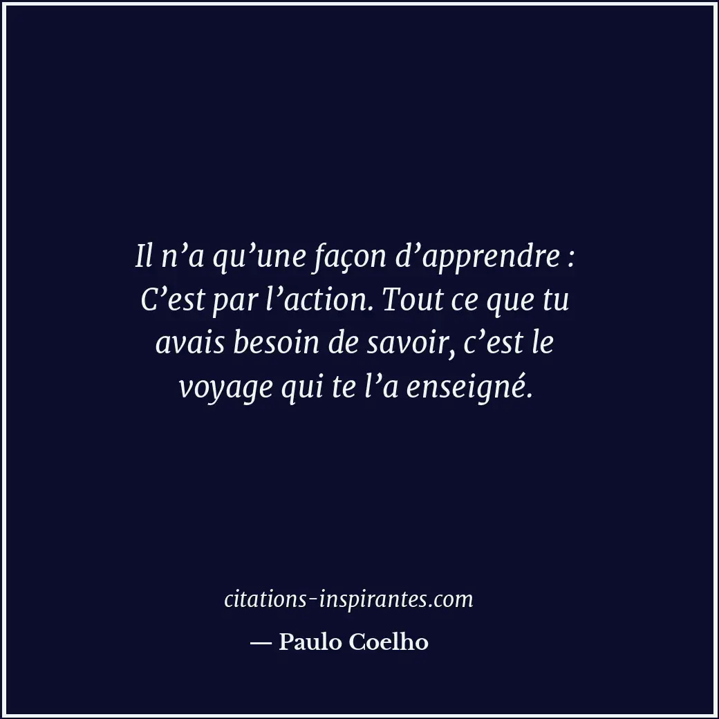 Citation de Paulo Coelho