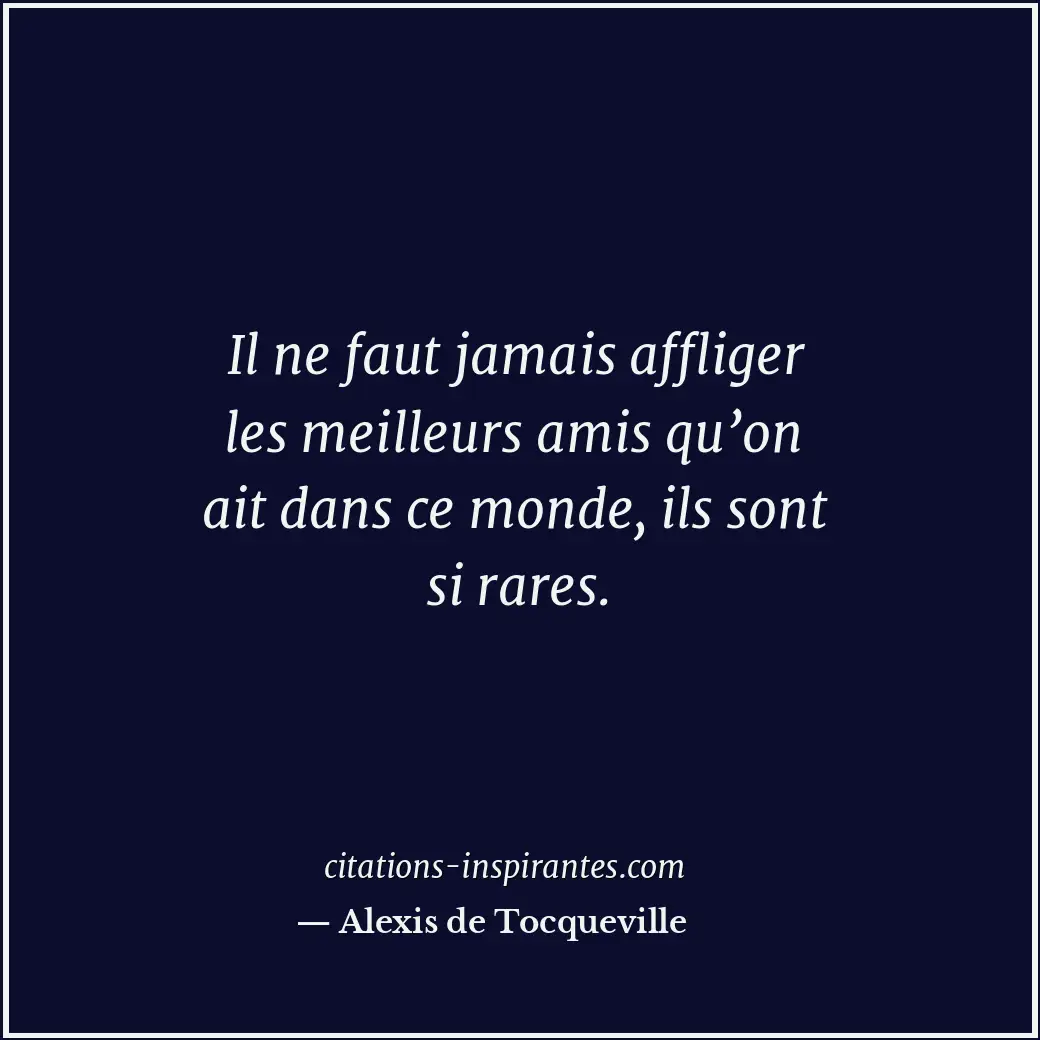Citation de Alexis de Tocqueville