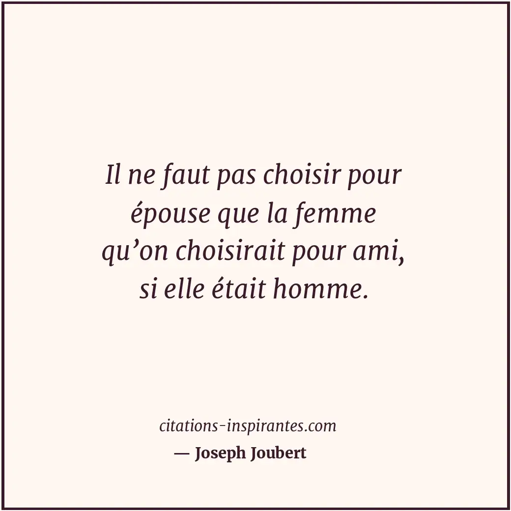 Citation de Joseph Joubert
