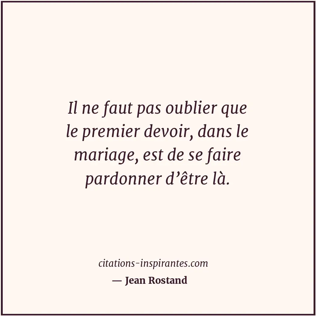 Citation de Jean Rostand