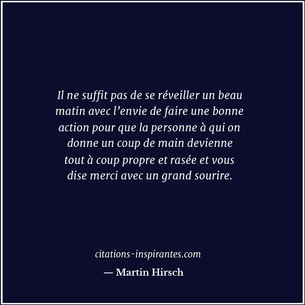 Citation de Martin Hirsch