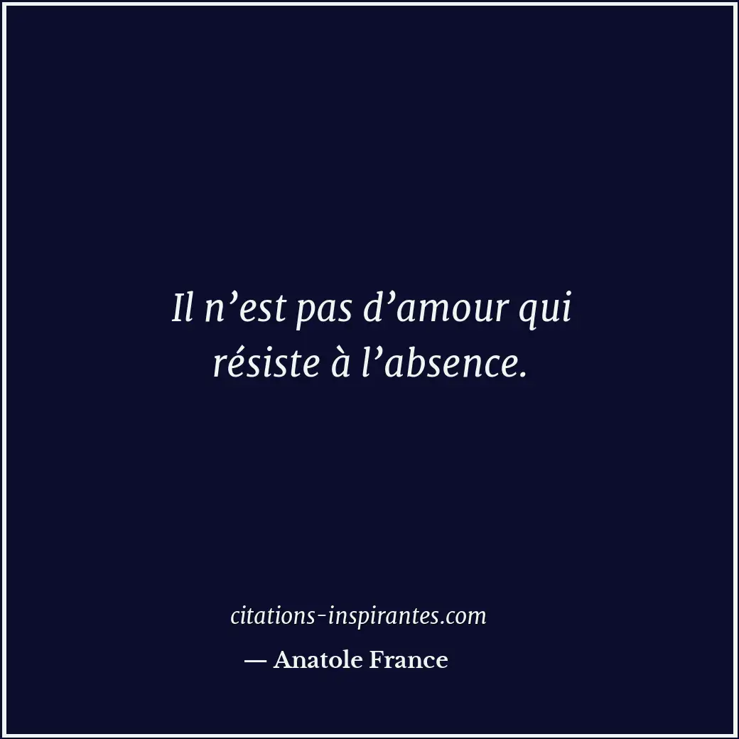 Citation de Anatole France