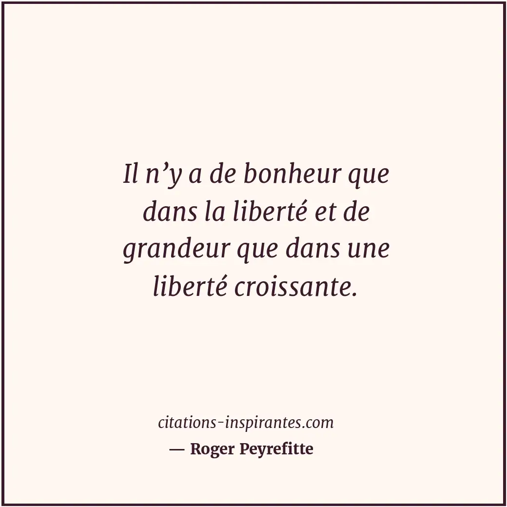 Citation de Roger Peyrefitte