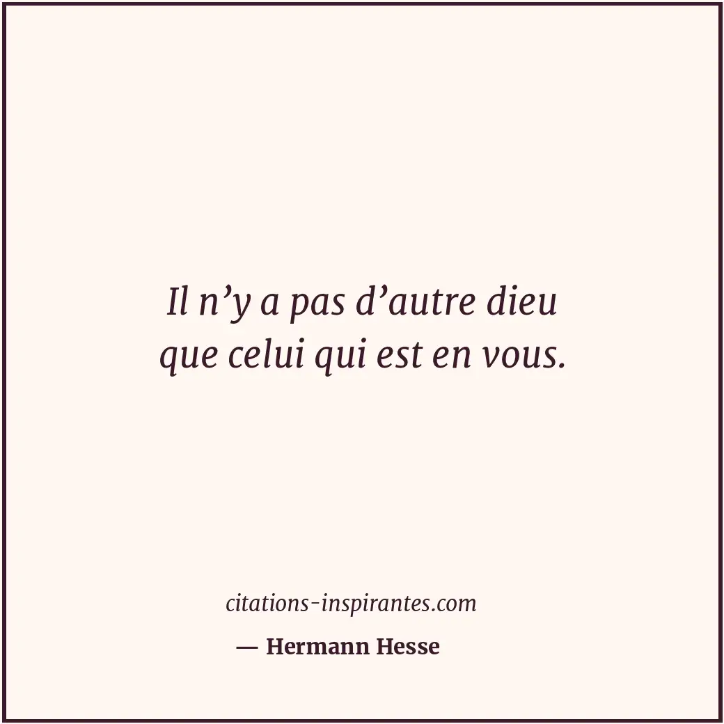 Citation de Hermann Hesse