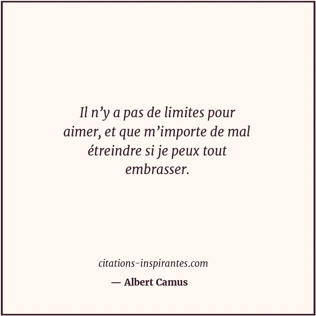Citation de Albert Camus