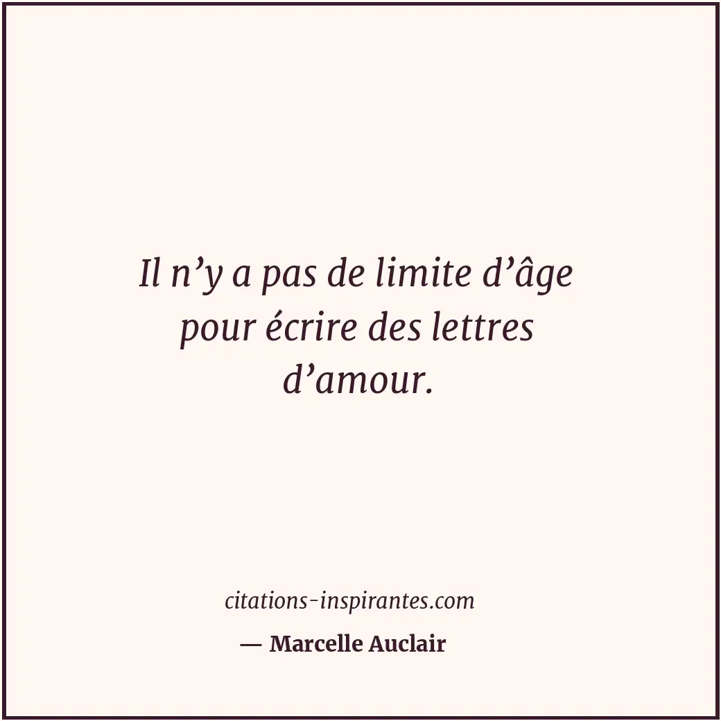 Citation de Marcelle Auclair