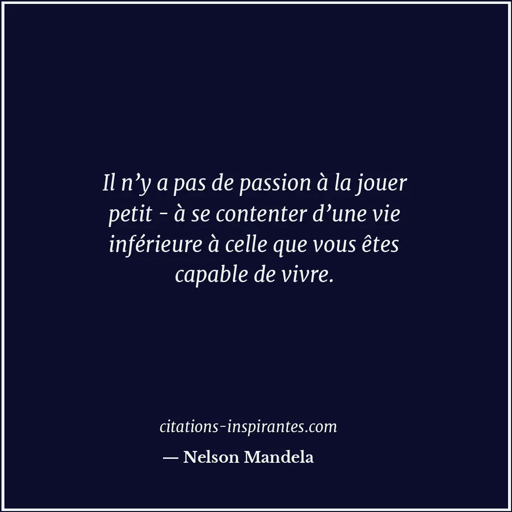 Citation de Nelson Mandela