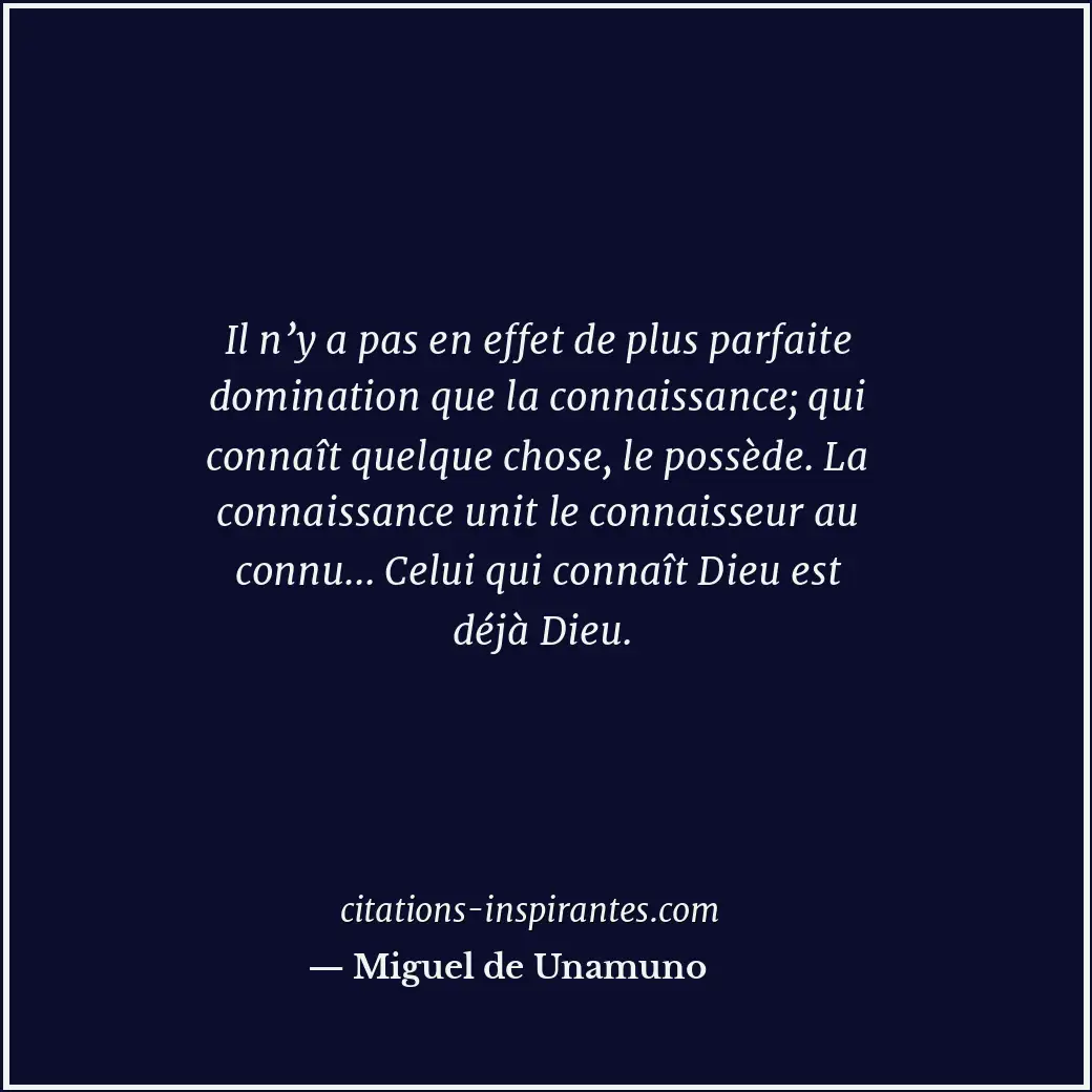 Citation de Miguel de Unamuno