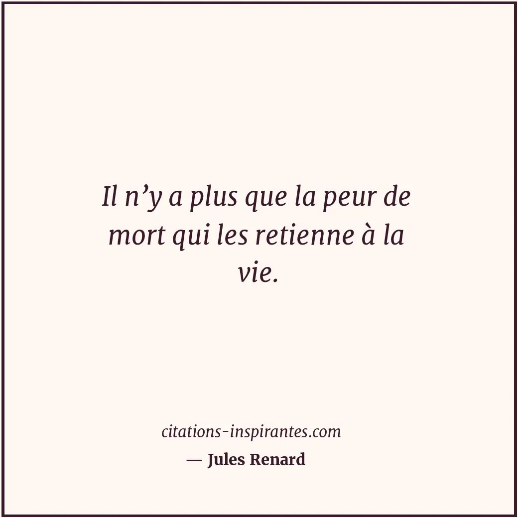 Citation de Jules Renard