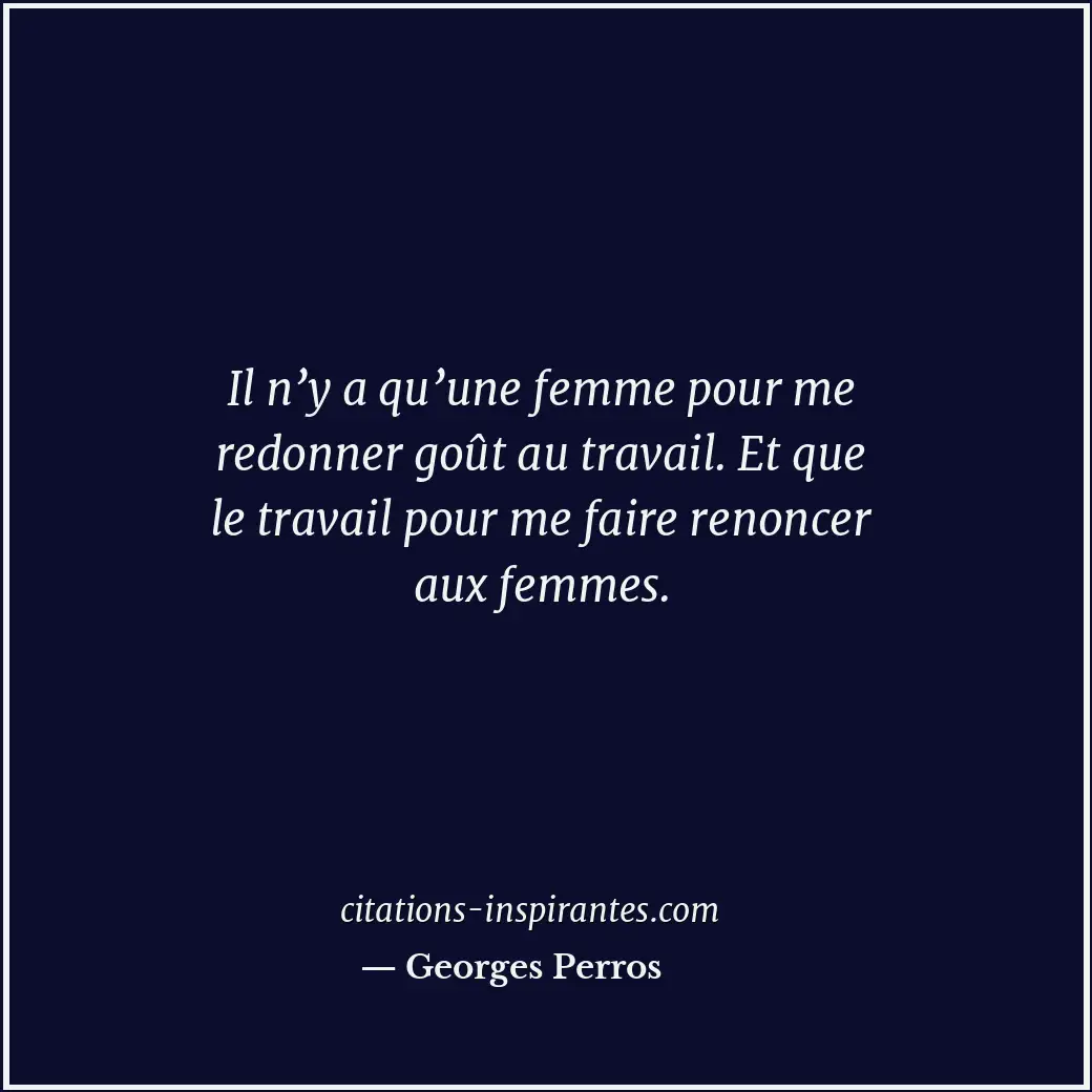 Citation de Georges Perros