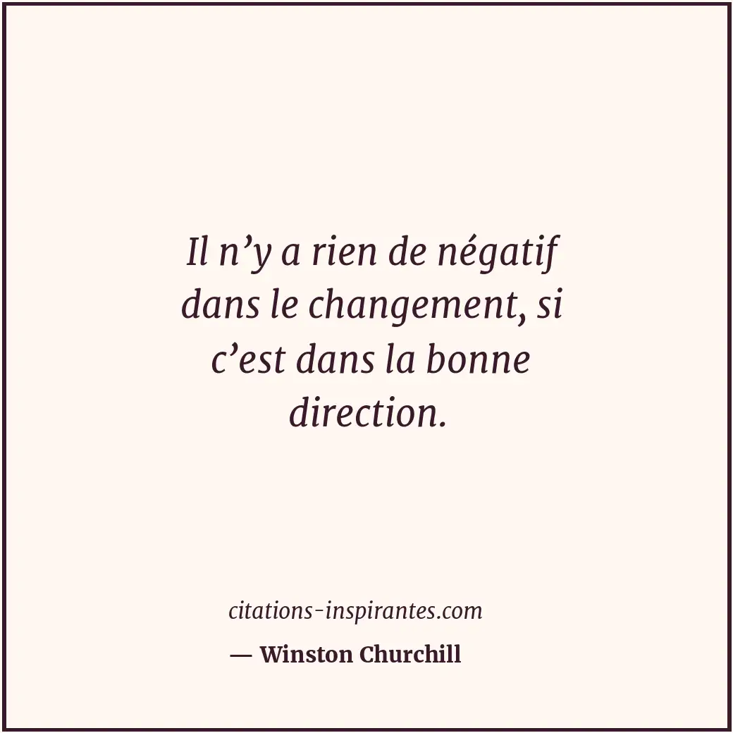 Citation de Winston Churchill