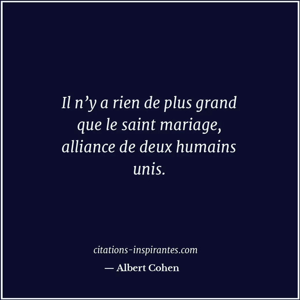Citation de Albert Cohen