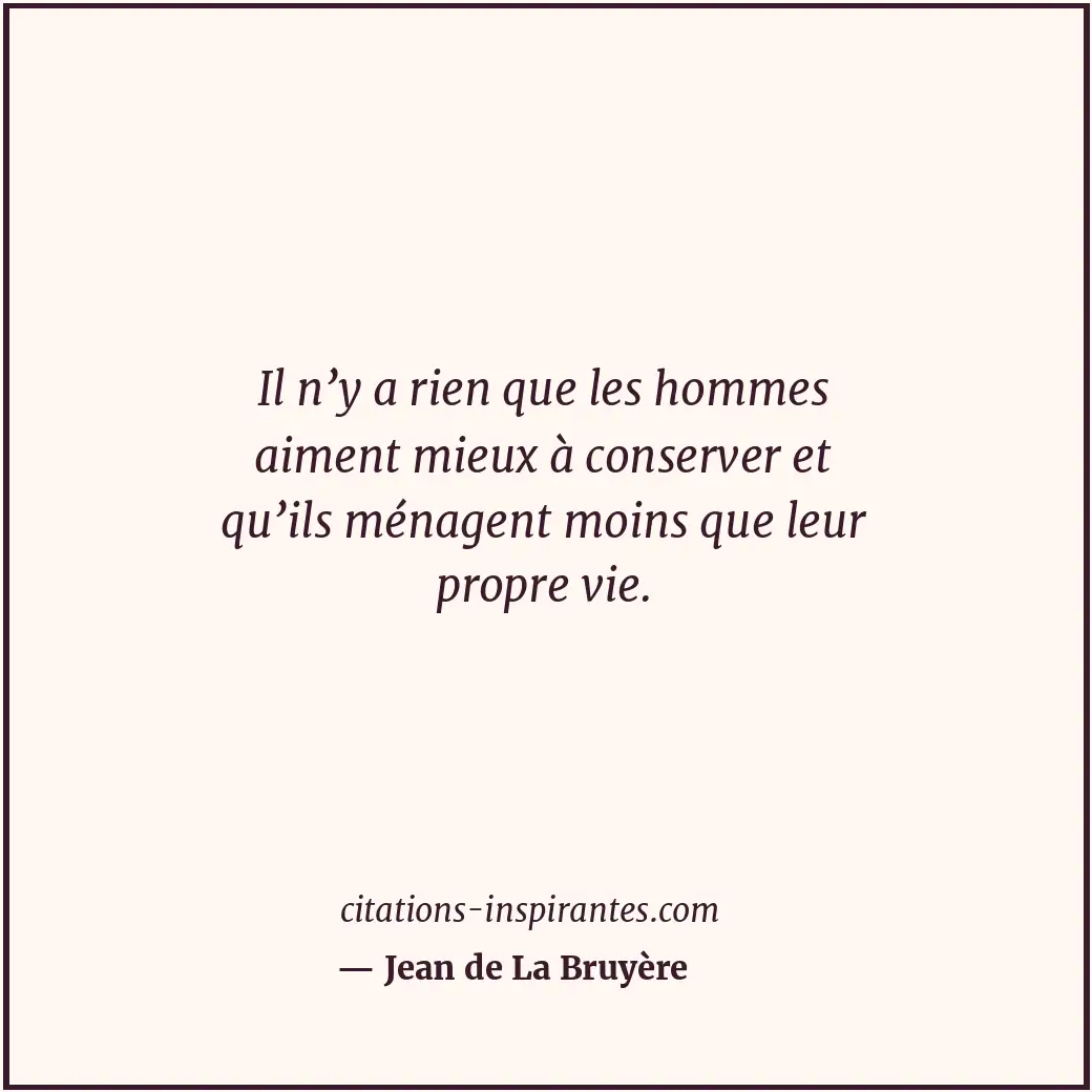 Citation de Jean de La Bruyère