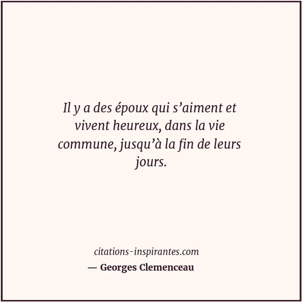 Citation de Georges Clemenceau