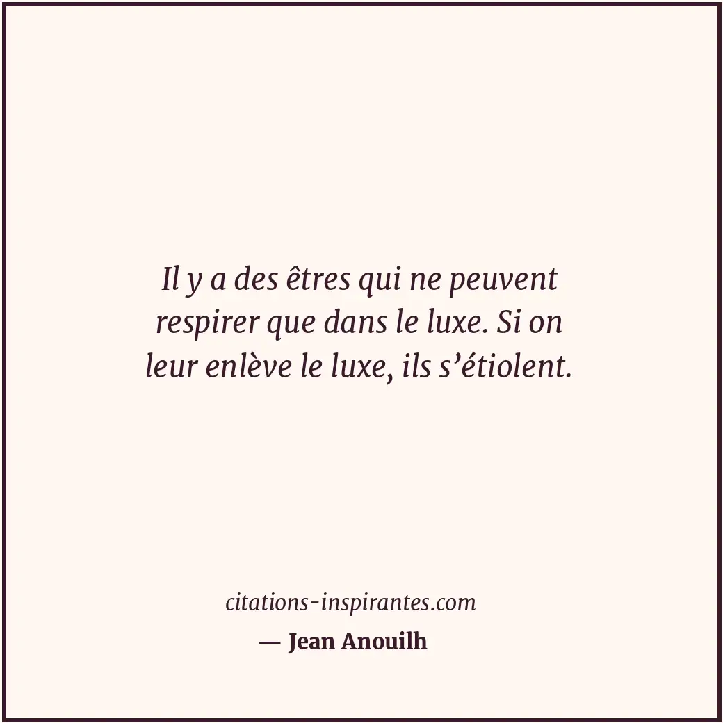 Citation de Jean Anouilh