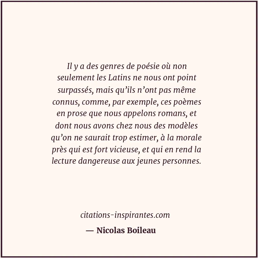 Citation de Nicolas Boileau