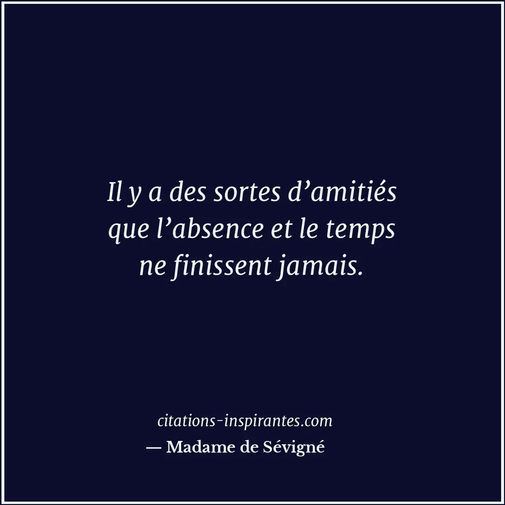 Citation de Madame de Sévigné