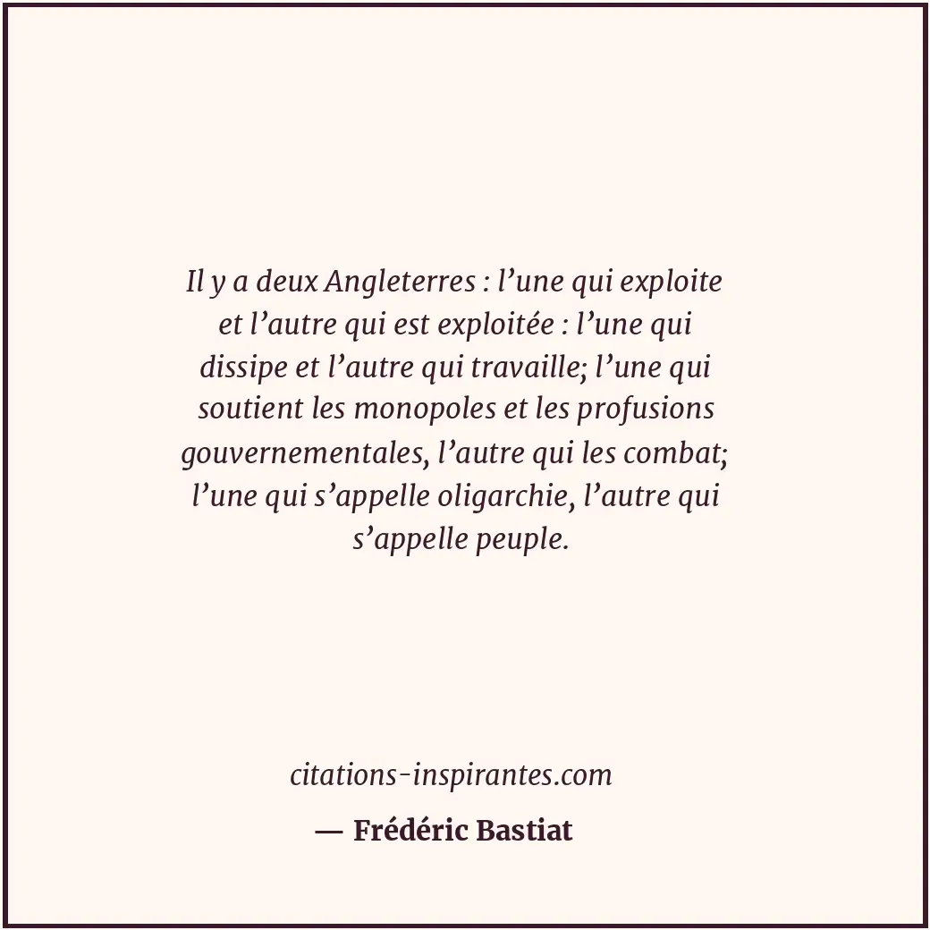Citation de Frédéric Bastiat