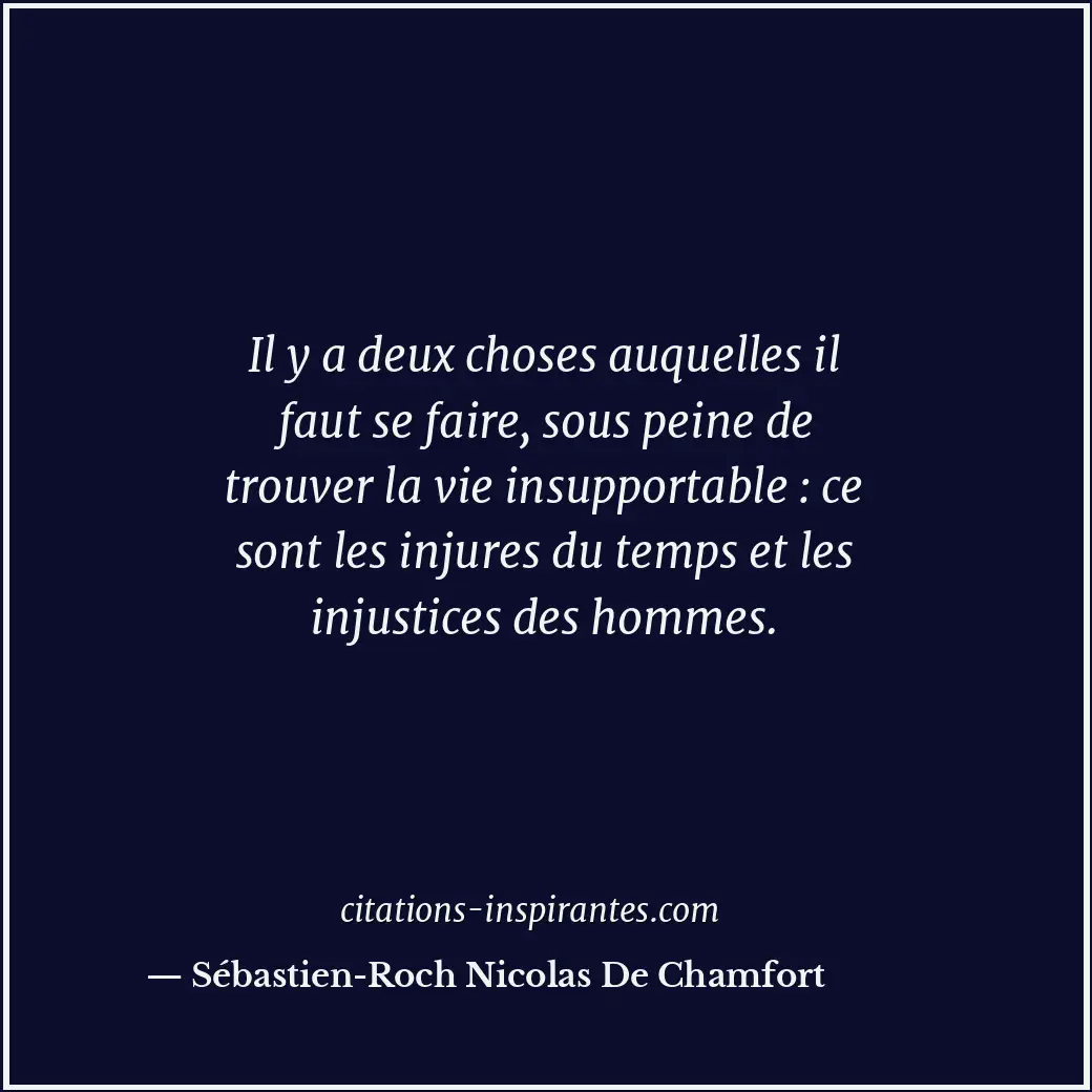Citation de Sébastien-Roch Nicolas De Chamfort