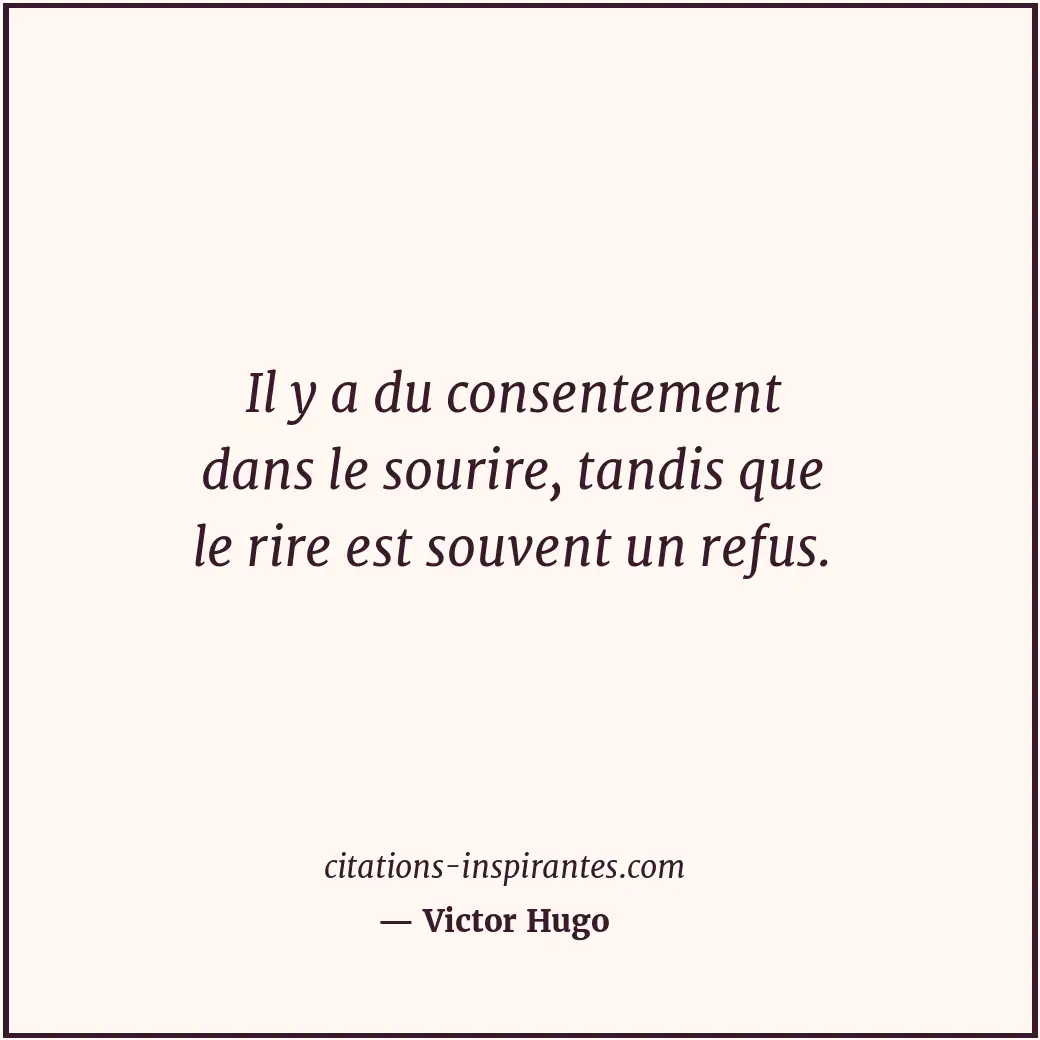 Citation de Victor Hugo