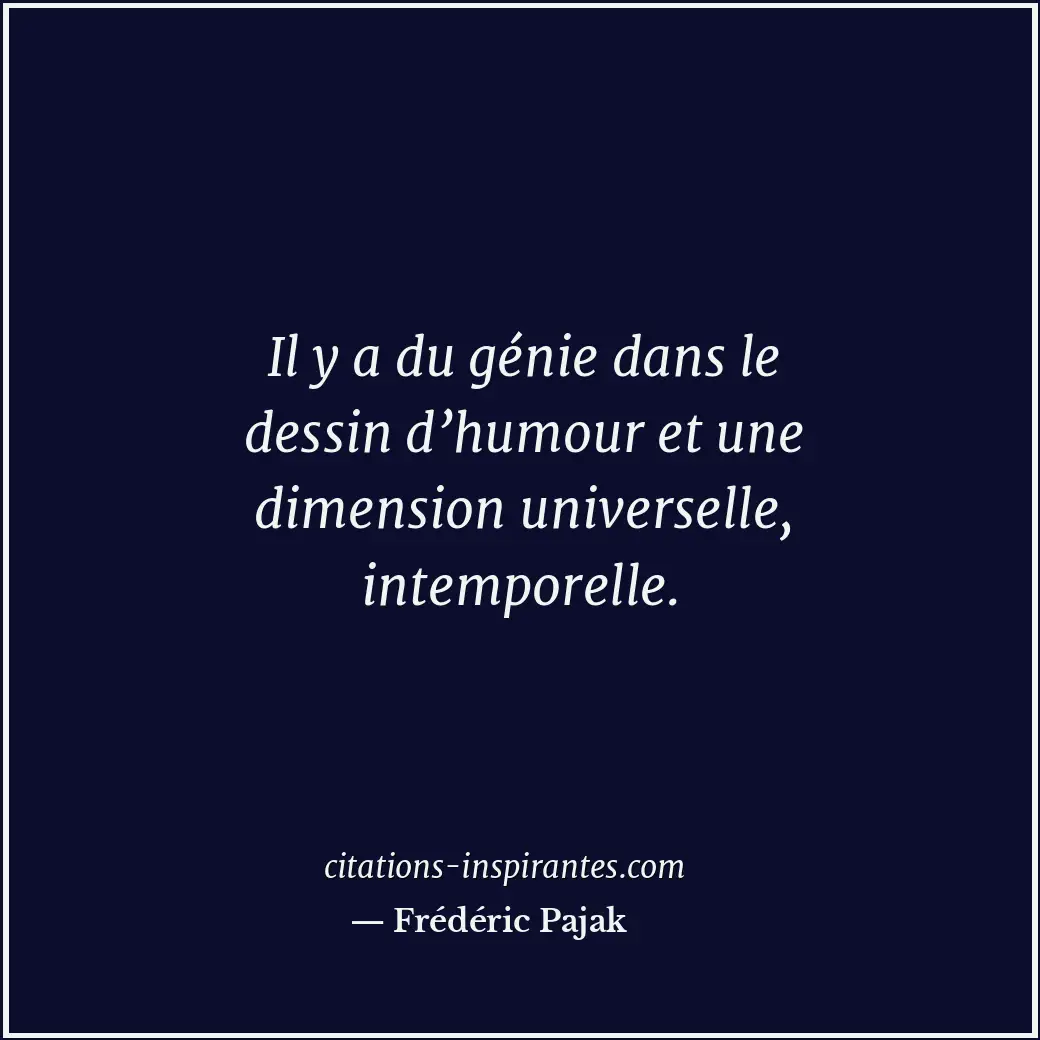Citation de Frédéric Pajak