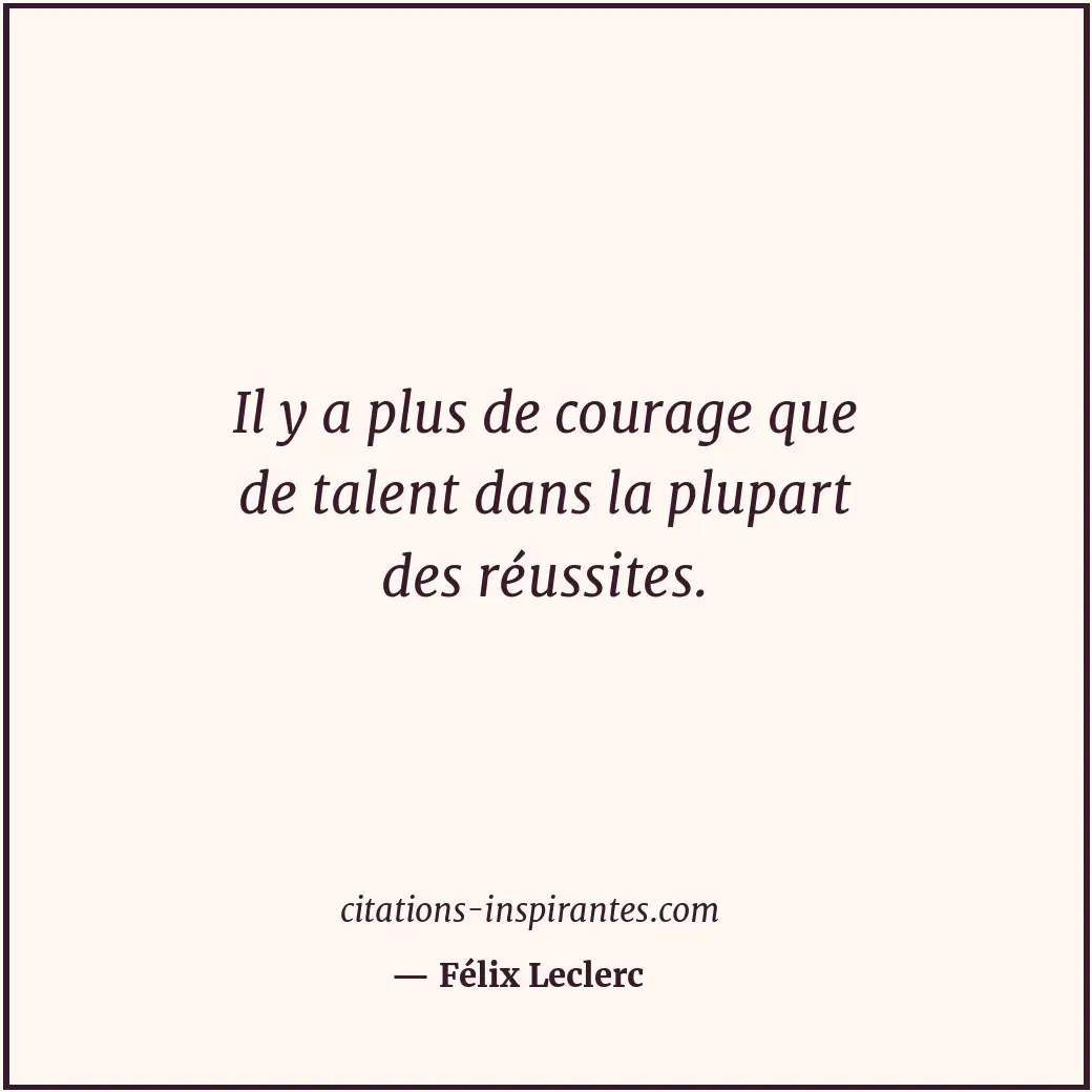 Citation de Félix Leclerc