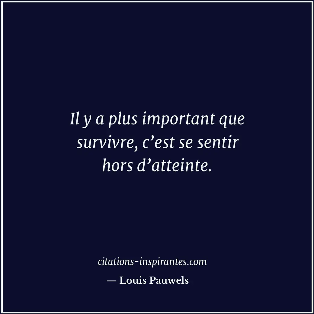 Citation de Louis Pauwels