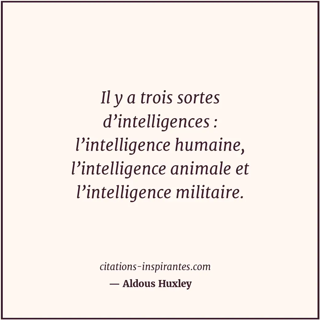 Citation de Aldous Huxley