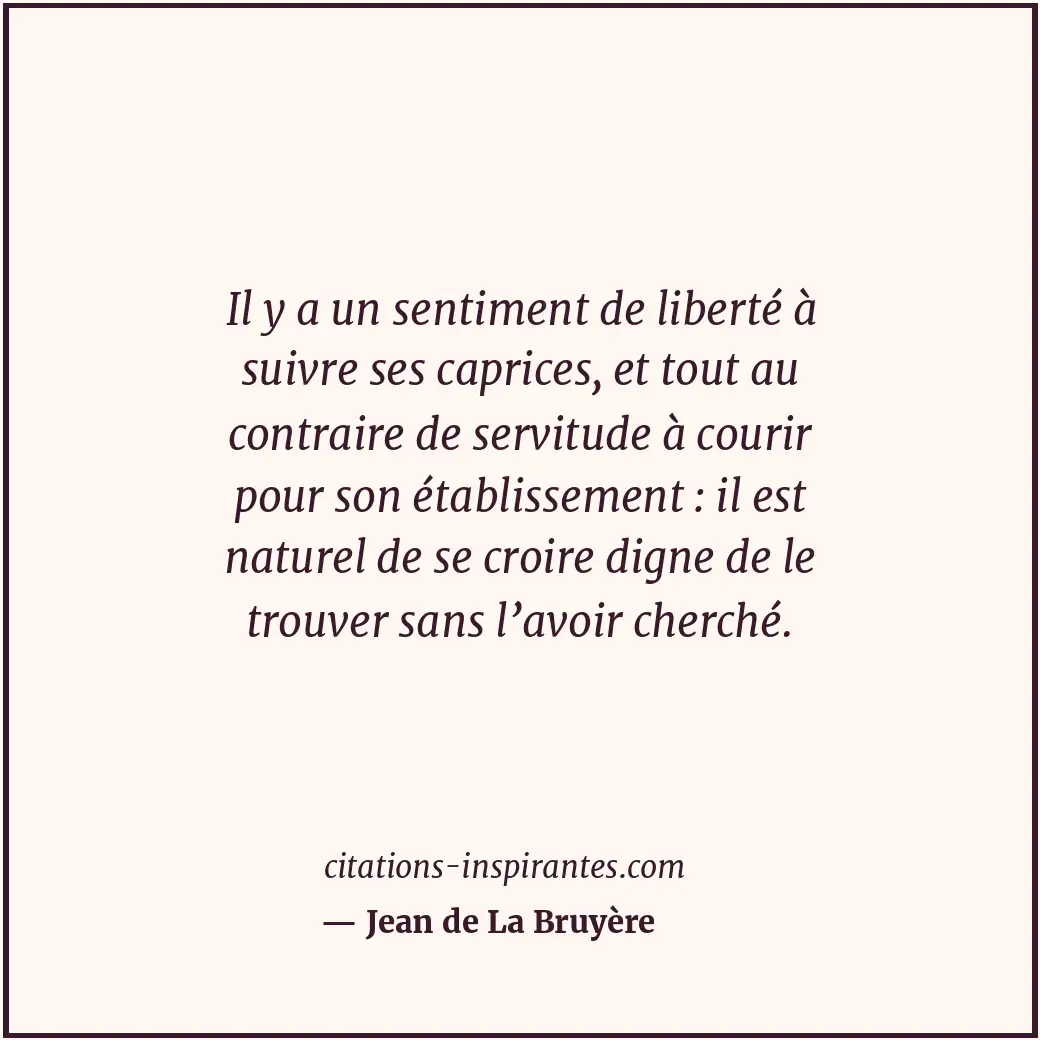 Citation de Jean de La Bruyère