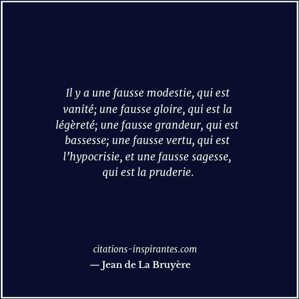 Citation de Jean de La Bruyère