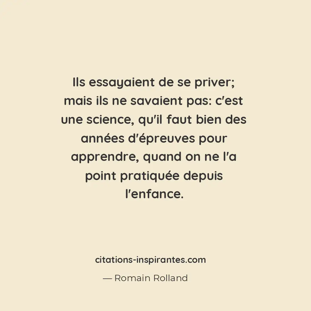 Citation de Romain Rolland