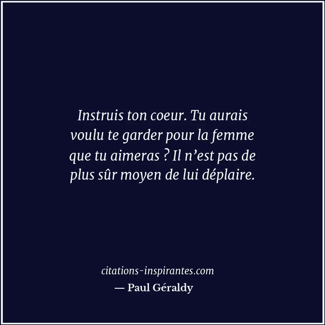Citation de Paul Géraldy
