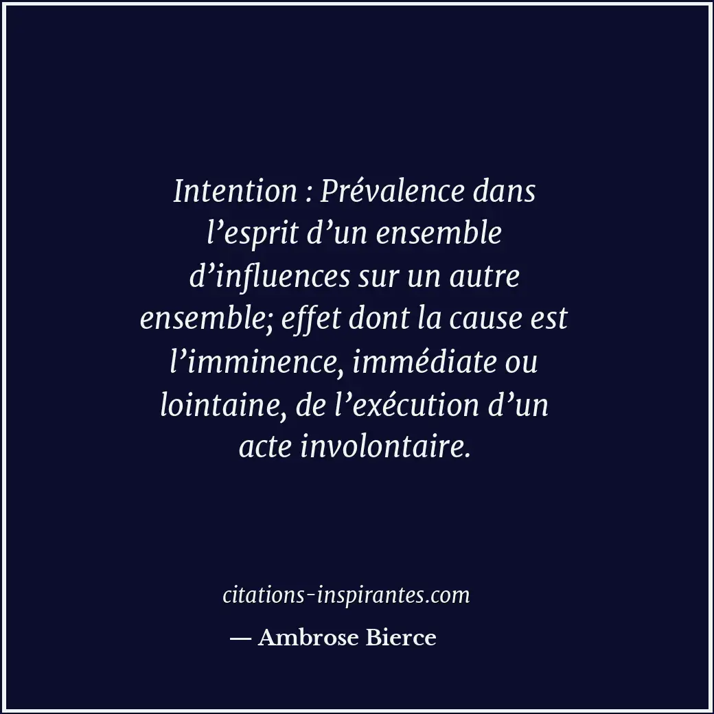Citation de Ambrose Bierce