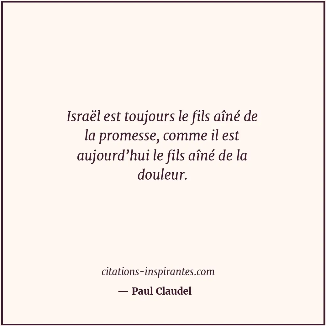 Citation de Paul Claudel